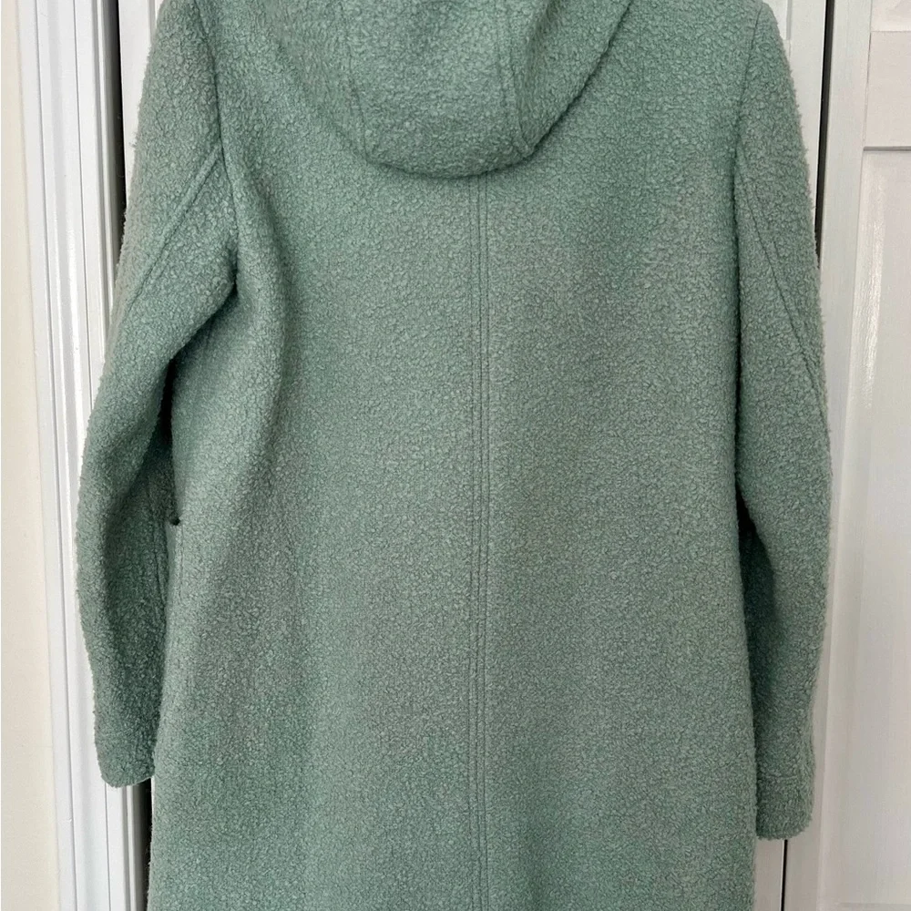 NWT Boden Women's Light Blue Coat with Hood - Picture 5 of 7